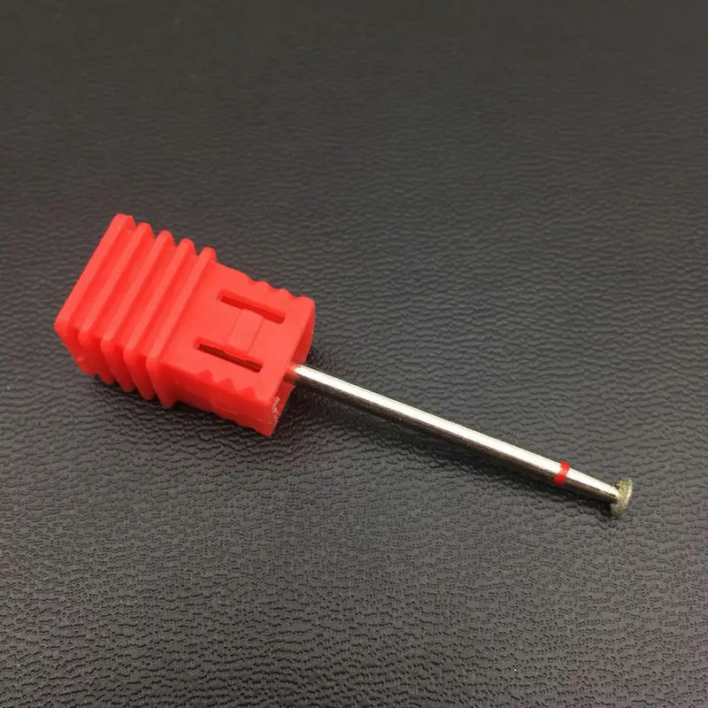 6 Type Round Diamond Nail Drill Bits Rotary Drill For Manicure Electric Machine Accessories Nail Files Cutter Tools - Цвет: Red-304.040