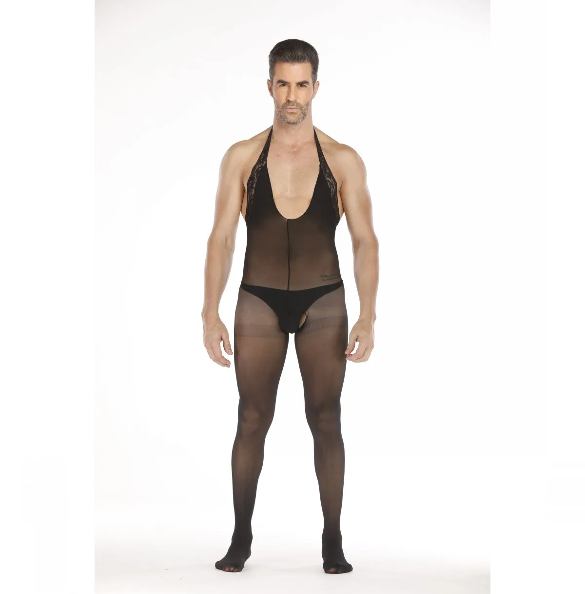 Men Sexy Lingerie porno intimates hot Exotic bodysuit sleepwear Sexy costumes Net Stockings Netting Underwear hose