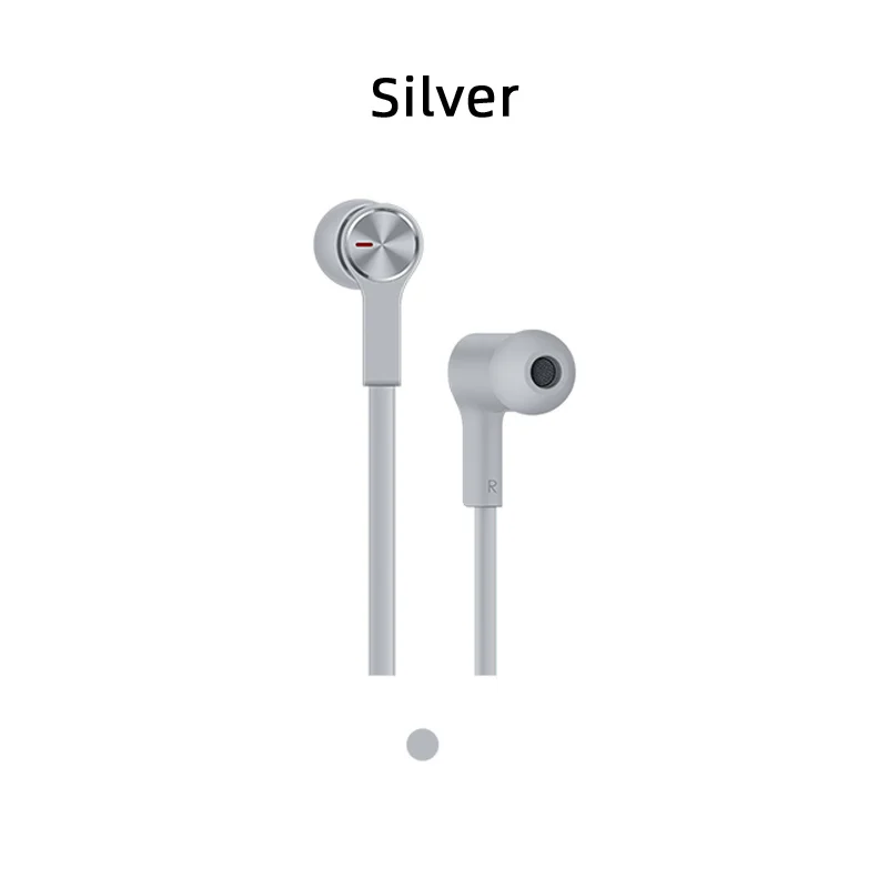 Original Huawei FreeLace Wireless Earphone Bluetooth Sport Waterproof In-ear Memory Cable Metal Cavity Silicon Magnetic Switch - Цвет: Silver