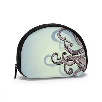

Women Small Cosmetic Bag Octopus Tentacles Travel Make Up Coin Money Card Lipstick Storage Pouch Purse Bag