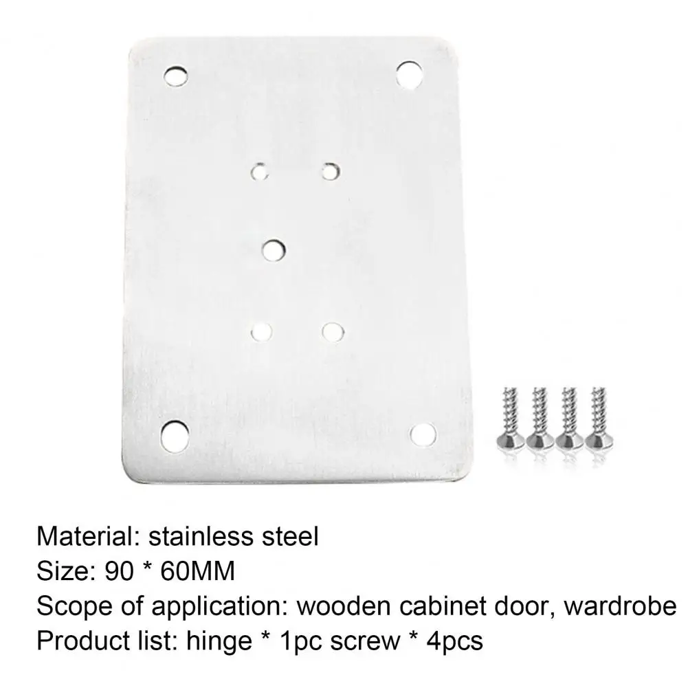 Hinge Repair Panel Cabinet Hardware Window Hinge Repair Plate