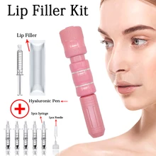 0,3 мл розовая гиалуроновая ручка для губ, кожный наполнитель, инжектор гиалурона, инъекционная ручка с губным наполнителем, для подтяжки губ против морщин