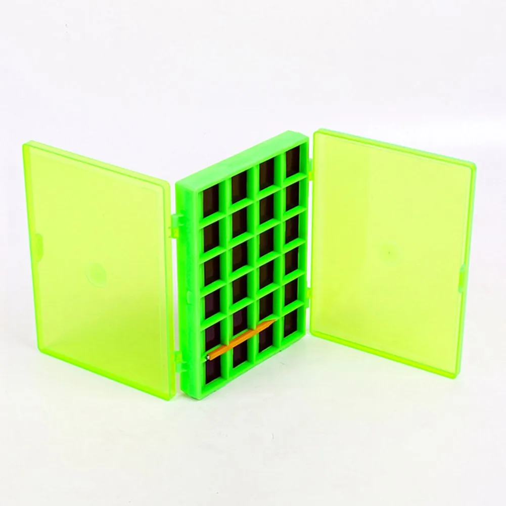 

Двусторонняя магнитная коробка для ловли нахлыстом, чехол с крючком, искусственный чехол для ловли нахлыстом, органайзер с 44 отделениями, коробки для рыболовных снастей