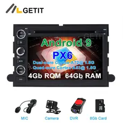 Android 9 автомобильный dvd-плеер для Ford 500/F150/Explorer/Edge/Expedition/Mustang/fusion/frestyle Wifi BT Радио gps