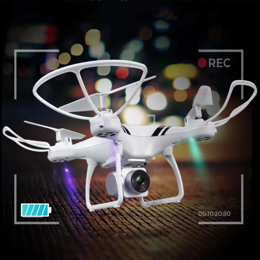 

Headless Mode Gimbal Altitude Hold Remote Control Drone Real-time FPV Camera Quadcopter 360 Degree Rolling Aerial Photography