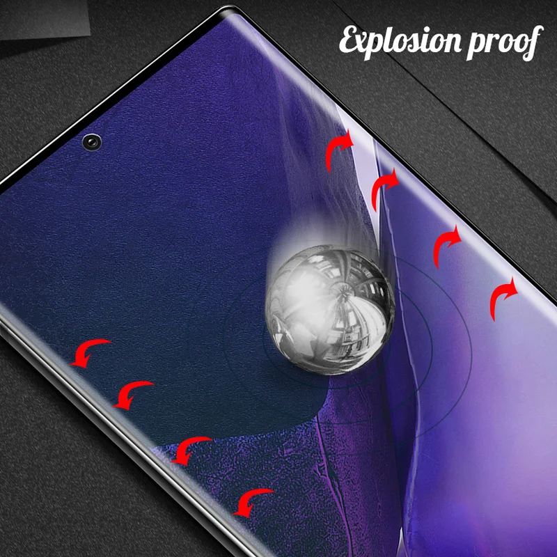 3 In 1 for Samsung Galaxy Note 20 Ultra/ S20 Plus Soft Hydrogel Film Camera Lens Glass Screen Protector for Samsung Note 20 Case