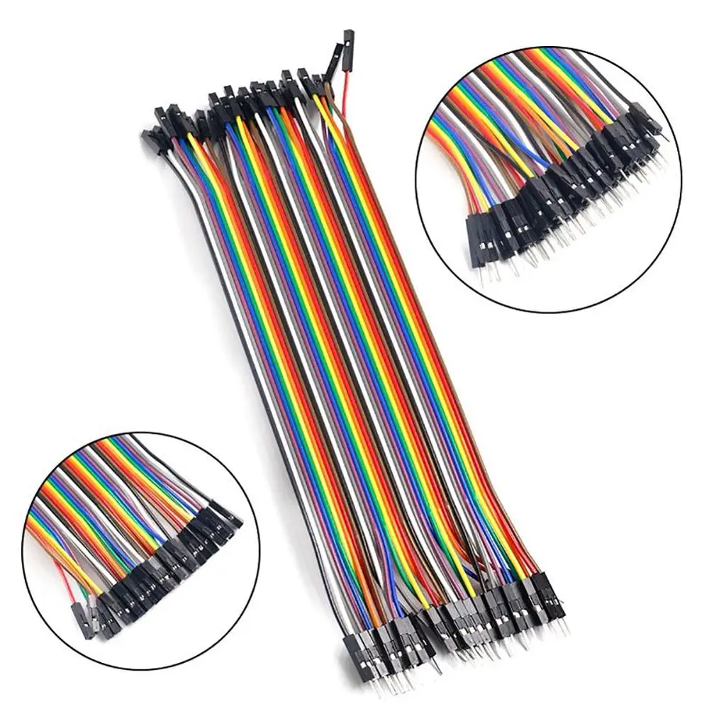 3pcs Male To Male Female To Female Multicolored Dupont Wire Jumper Wires Dupont Cable Set 3