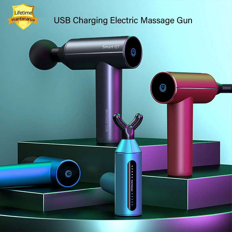 Пистолет для массажа мышц пистолет всего тела с USB зарядкой фитнес массажер