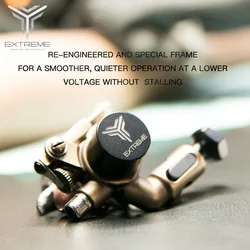DragonHawk Tattoo Rotary Makeup Machine Spring Guns Import Motor Shader Liner Tattoo Supplies
