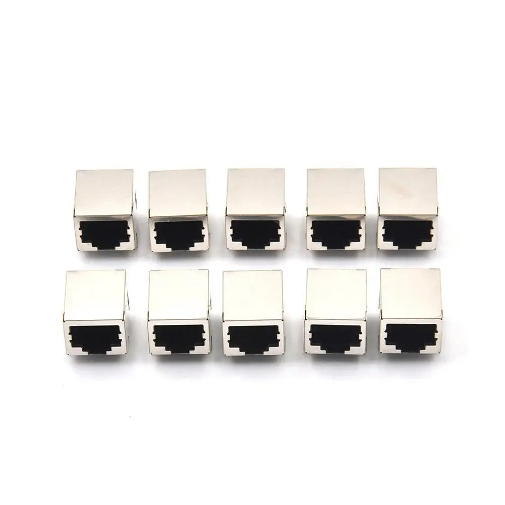 10 шт. RJ45 сети Ethernet 8P 8C гнездовой разъем Rj 45 8Pin PCB модульная Головка Разъем