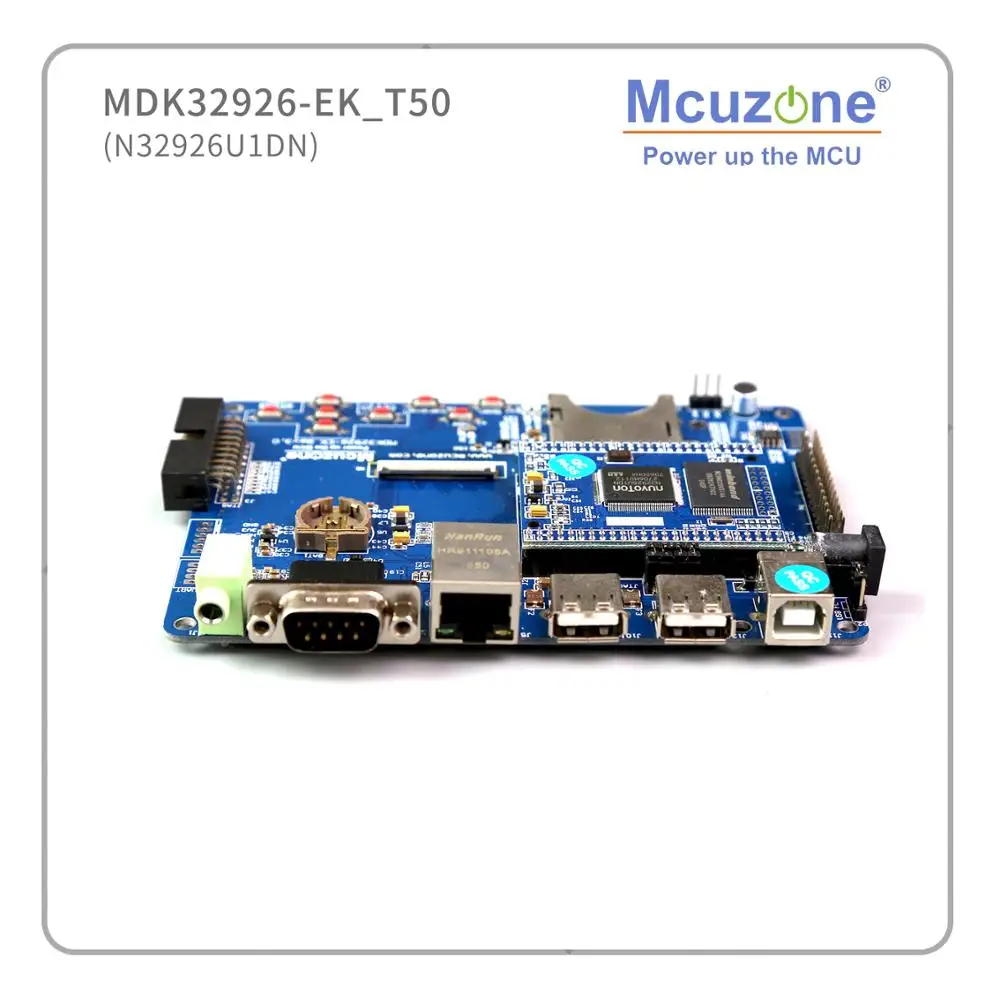 MDK32926-EK-T50-OV7725 N32926U1DN 64MB DDR2 16MB+ 256MB FLASH, LCDC, H.264 и JPEG КОДЕК, " 800480 TFTLCD с TP, QT GUI камерой