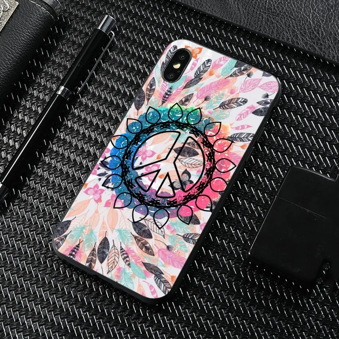 Мягкий чехол для Xiaomi Redmi 4A 7A S2 Note 8 3 3S 4 4X 5 Plus 6 7 6A Pro Pocophone F1 Hippy Hippie Psychedelic Art Peace |