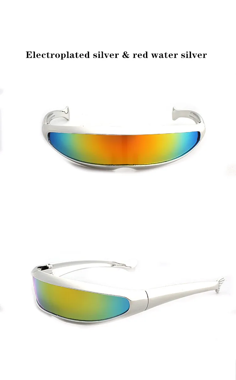 Мужские и женские цельные очки Future Soldier, персональные очки Gafa de sol UV400, суперпопулярные модные вечерние очки, очки