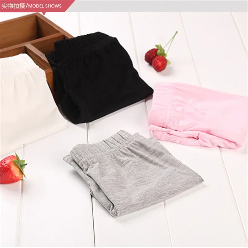 Kids Shorts Kids Underwear High Quality Girl Safety Shorts Pants Solid Underwear Soft Elastic Cotton Leggings Girls Lace Briefs Short Pants For Children