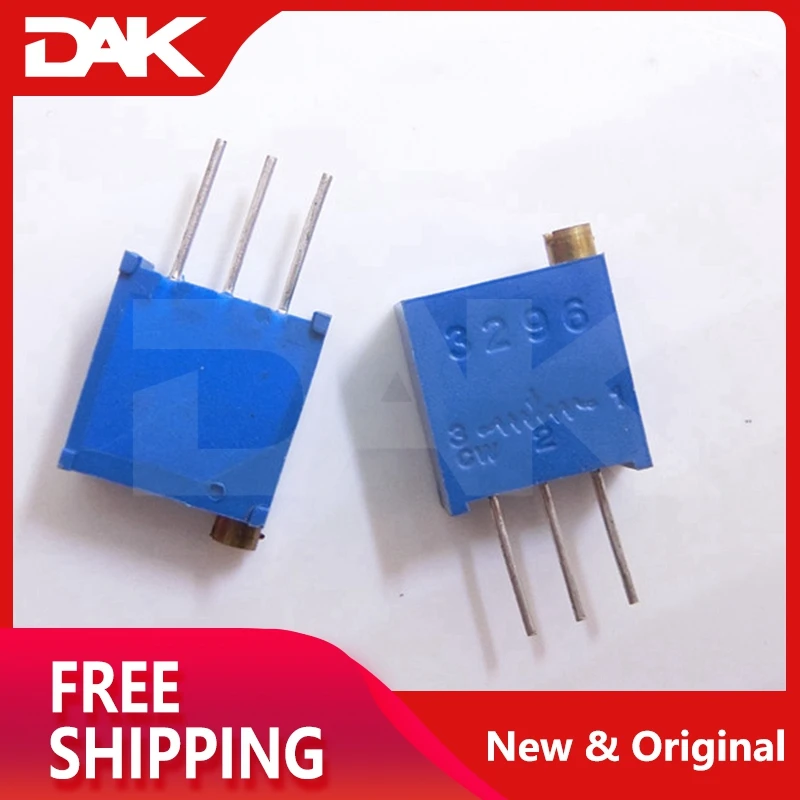 2 шт. 3296W-1-502LF DIP3 3296-3/8 &quotквадратный потенциометр для обрезки-бурны микросхема |