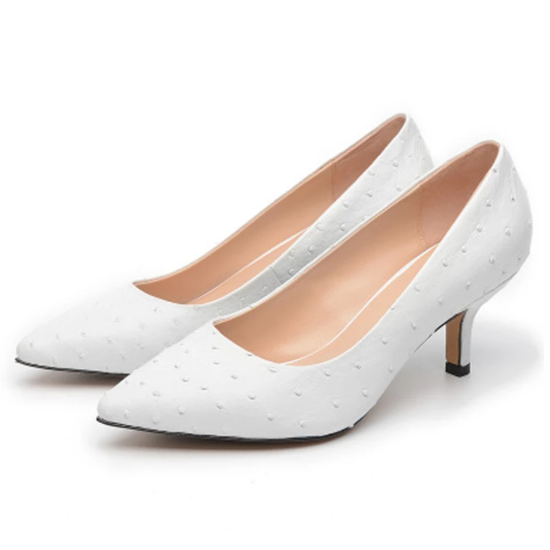 Рисунок 3 - Женские туфли из страусиной кожи