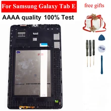 Для samsung Galaxy Tab E T560 SM-T560 SM-T561 T560 ЖК-дисплей кодирующий преобразователь сенсорного экрана в сборе рамка для samsung T560 дисплей