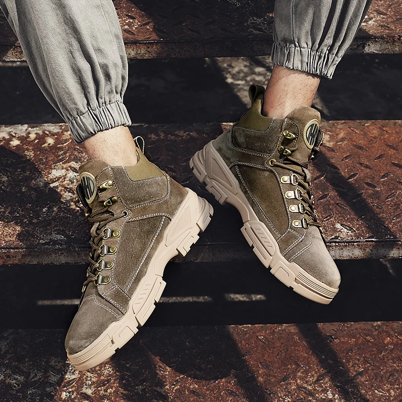 

Winter Martin boots men sneakers simple boots shoes snow Skateboarding shoes male high quality Martin Work shoes men YM996