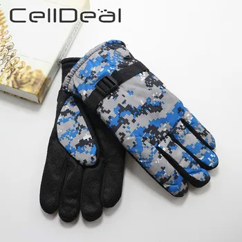 

4 Colors Camouflage Winter Warm Hand Protection Camo Wrist Mittens Tactical Military Gloves for Men Suitable for Any Occasions