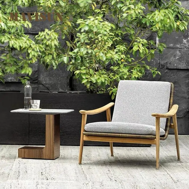 Latest Outdoor Patio Furniture Dining Table With Chair Cheap Garden And Terrace Combination Teak Rock Coffee Table