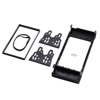 

New Dash Mount Kit Adapter Trim Bezel Double 2 DIN Radio Fascia, for BMW X5 (E53) 5 (E39) Stereo Fascia Frame Panel