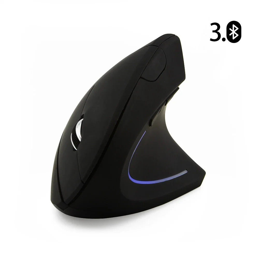 Wireless Bluetooth 5th Gen беспроводная Вертикальная игровая мышь, игровая Эргономичная подставка для запястья, защищающая Игровые мыши с мышкой bluetooth для компьютера A6 - Цвет: Wireless Bluetooth