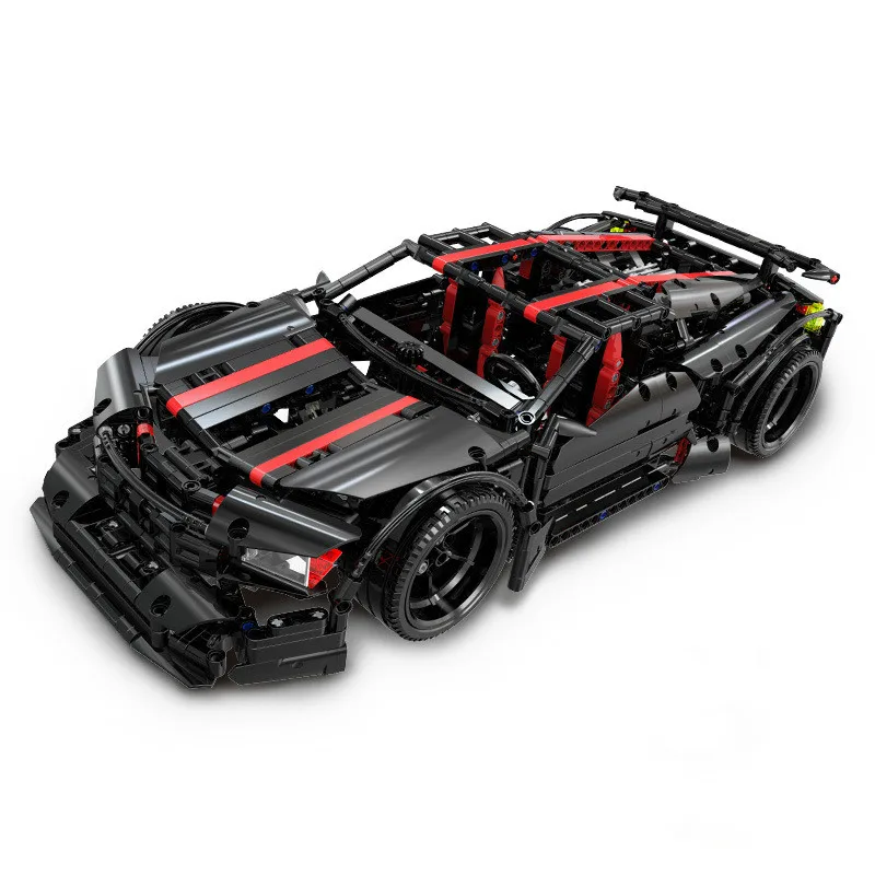 

DIY 07003 Building Blocks Technic Back to Future Assembled Racing Car Models Building Kits Blocks Bricks Toys For Children .