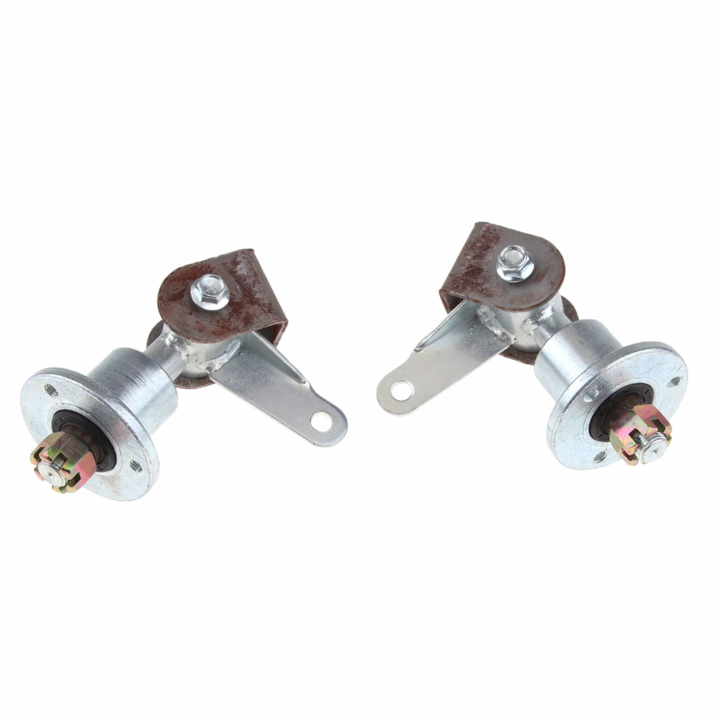 1Pair 5 inch Wheel Knuckle Spindle With Wheel Hub DIY Go Kart Buggy Kart