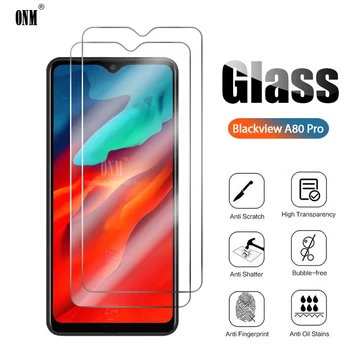 Перейти на Алиэкспресс и купить 2 шт Blackview A80 Pro закаленное стекло для Blackview A80 Pro Защитная пленка для экрана Blackview A80 Pro