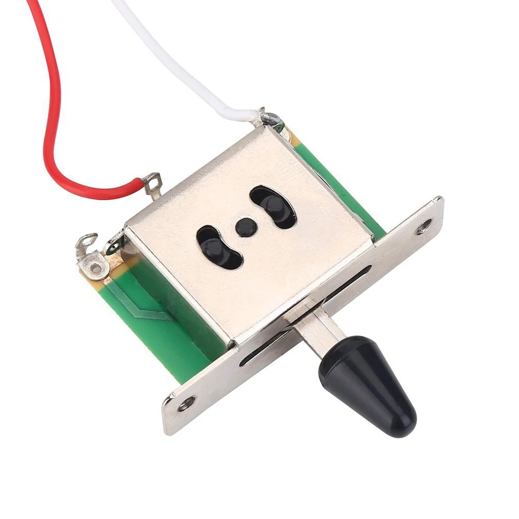 Electric Guitar Wiring Harness Pre-wired Kit 3 Way Toggle Switch 500K Pots 1T1V