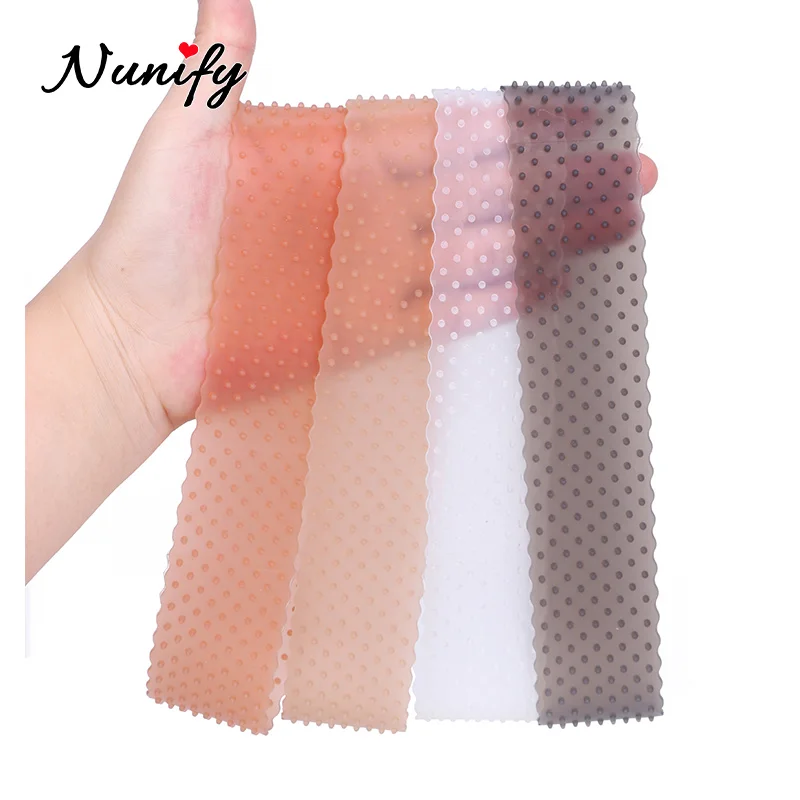 Wig Headband Wig-Grip Band-Quality Silicone Transparent Nunify The for Wearing Soft Drop-Shaped