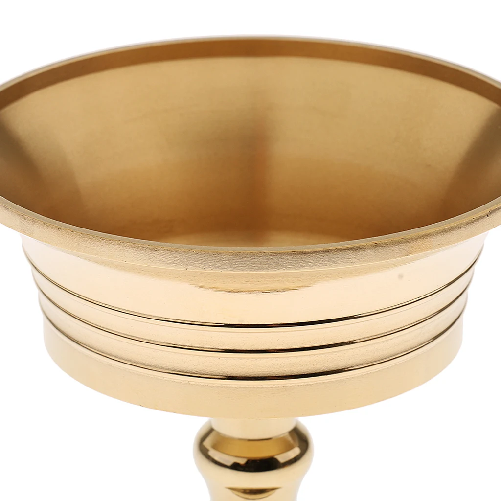 Buddhist Holder Ghee Lamp Holder Tibetan Butter Brass Oil Lamp Metal Crafts