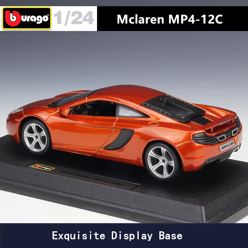 Bburago 1:24 mlaren MP4-12C спортивный автомобиль сплав модель автомобиля ремесла украшение Коллекция игрушек инструменты подарок