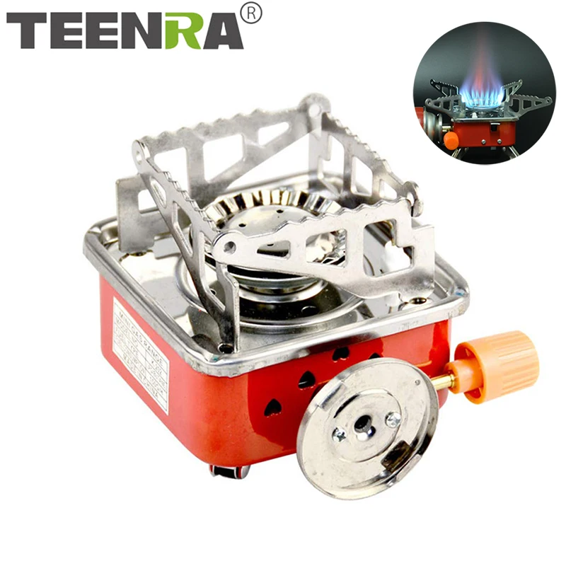 Уличная газовая плита TEENRA мини плиты для кемпинга складная плитка приготовления