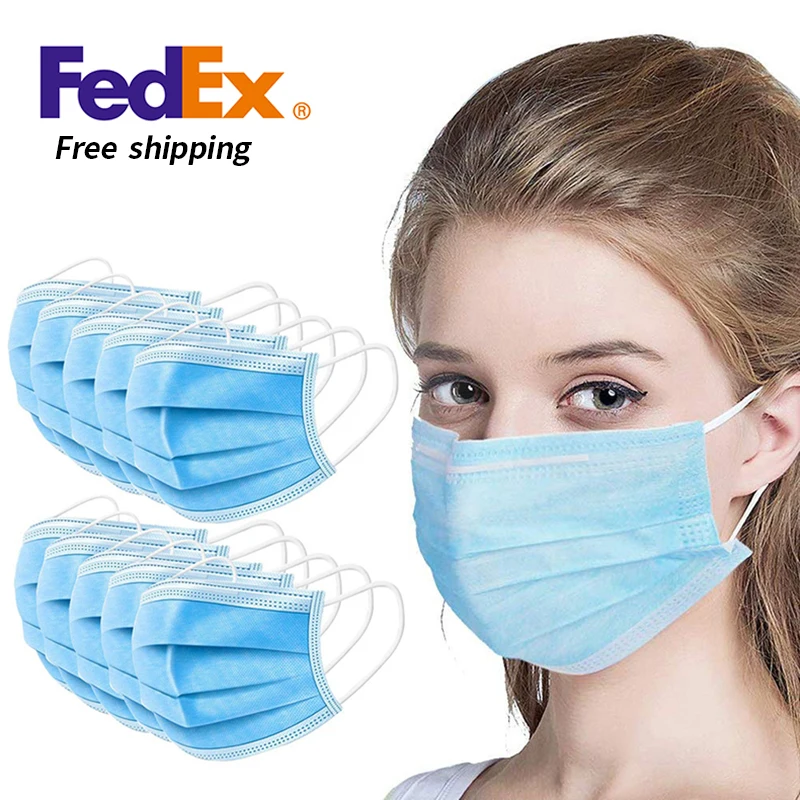 

FedEx freeshiping 3 Layer Dust Mask Disposable Mouth Masker face masks anti dust masks kn95 N95 KF94 FFP1 FFP2 FFP3 n95 mask