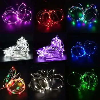 

20 LEDs Decoration Lights String Waterproof Flashing Lights Wedding Party Decoration VJ-Drop