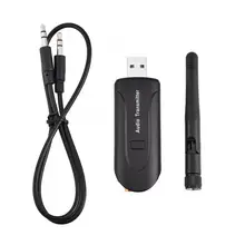 Bluetooth 4,1 аудио передатчик USB A2DP стерео адаптер Антенна 4 Мбит/с для ПК ТВ Bluetooth беспроводной передатчик