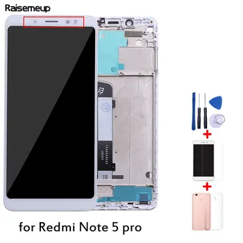 

10-Touch AAAA Quality LCD+Frame For Redmi Note 5 Pro LCD Display Screen Replacement Assembly +Tools&Tempered film&TPU Case