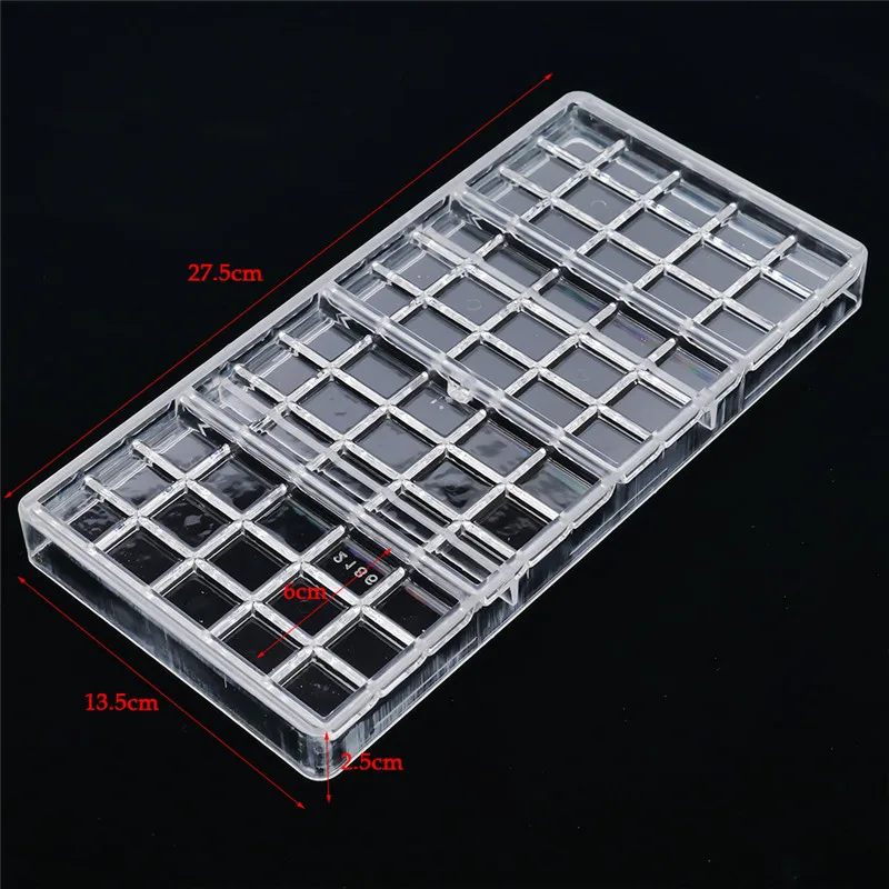 3D Polycarbonate Chocolate Bar Molds Tray Plastic Baking Chocolate Candy Moulds Pastry Tools for Bakery Form Mold Bakeware Mould 3D Polycarbonate Chocolate Bar Molds Tray Plastic Baking Chocolate Candy Moulds Pastry Tools for Bakery Form Mold Bakeware Mould