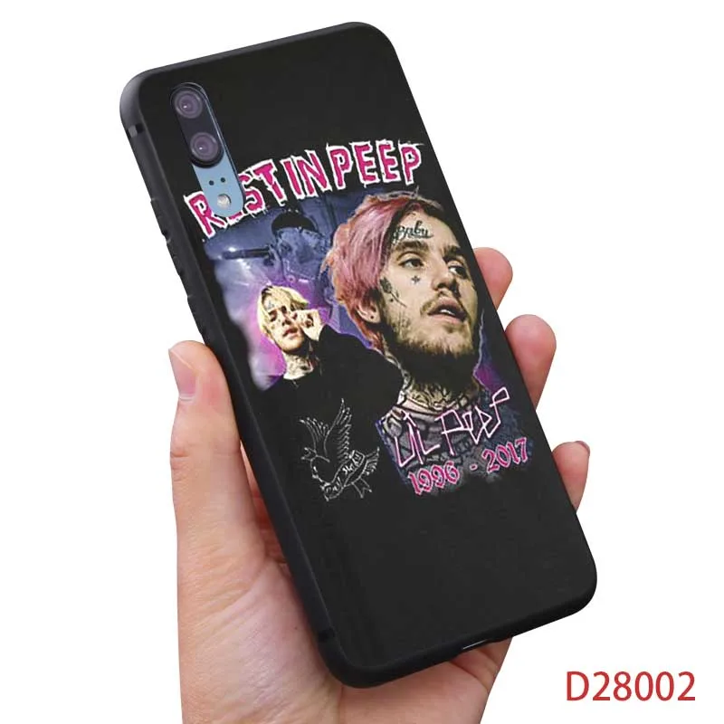Мягкий силиконовый чехол для телефона huawei honor 9x pro 8x10 20 10 lite 20 pro Rap Singer Lil Peep hellboy Life Cry Baby - Цвет: D28002