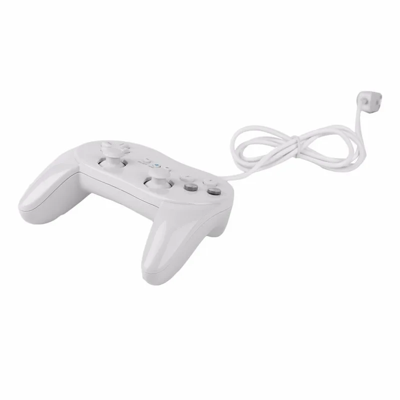 Классический двойной аналоговый проводной игровой контроллер Pro для Nintendo Wii
