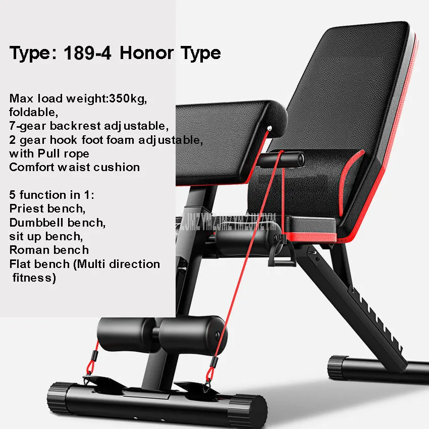 Details about   Multifunctional foldable Dumbbell Bench for Abdominal Fitness Weight lifting gym 