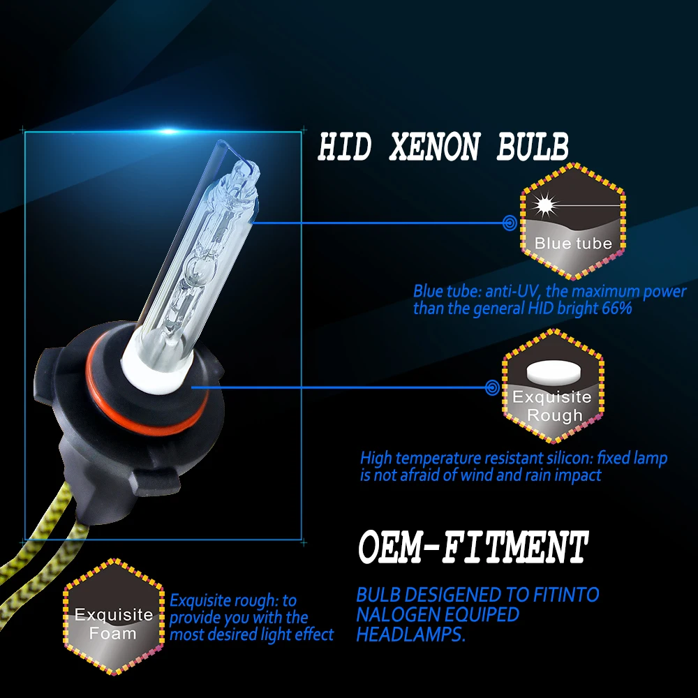 55 Вт AC h4 Hi/low H4 bi Комплект Ксеноновых тонких балластов HID Ксеноновые фары лампы H1 H7