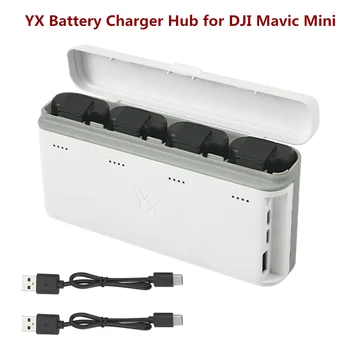 

Mavic Mini Two Way Charging Hub for DJI Mavic Mini Battery Maximum Charge 4 Batteries in Same Time 200 Minutes Charging Time