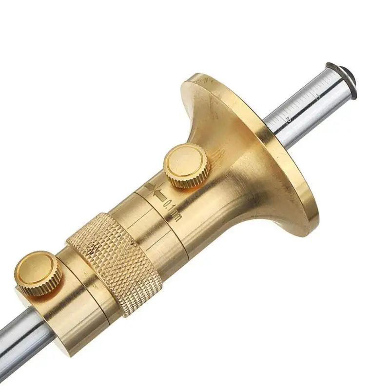 Adjustment Button Scale Wood Joints Woodworking Scriber Marking Carpentry Tools Precision Manufacturing and Work Easily