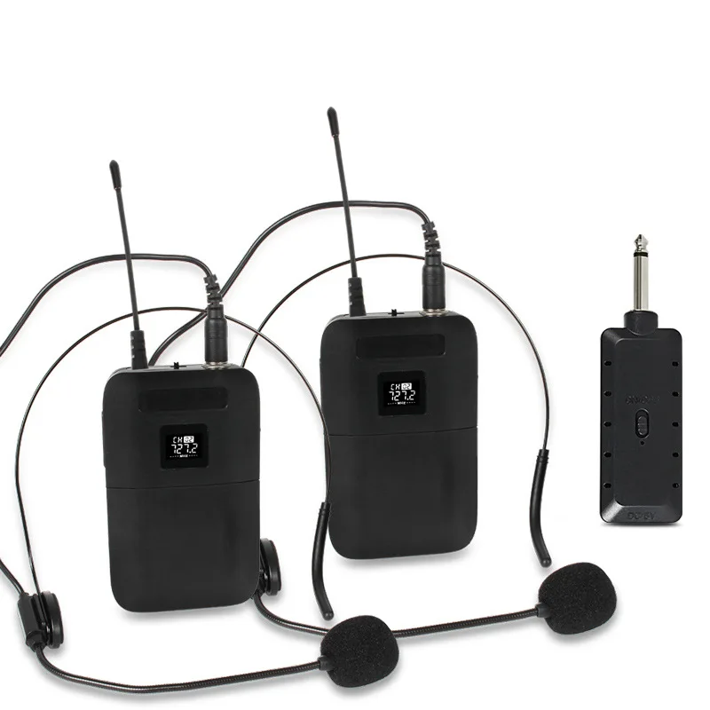 

Car Conference Mic One plus Two Wireless Microphone Household K Song Outdoor Sound Box Computer Live Amplifier Microphone