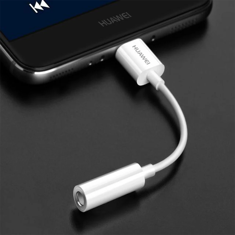 Huawei аудио кабель type C 3,5 Jack кабель для наушников USB C до 3,5 мм Наушники Адаптер для huawei P10 P20 pro mate 10 Pro 20