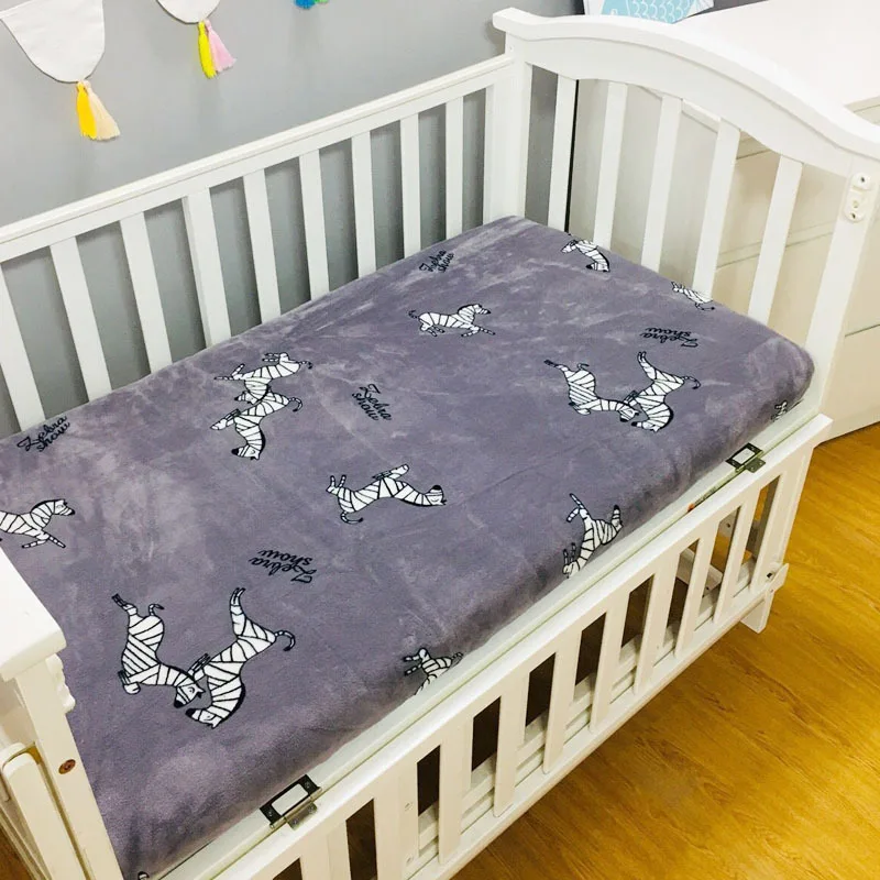 Простыни sabanas para cuna de Baby bed sheets with soft velvet матрасик в кроватку linge de lit bébé suit bed size for 120*60cm
