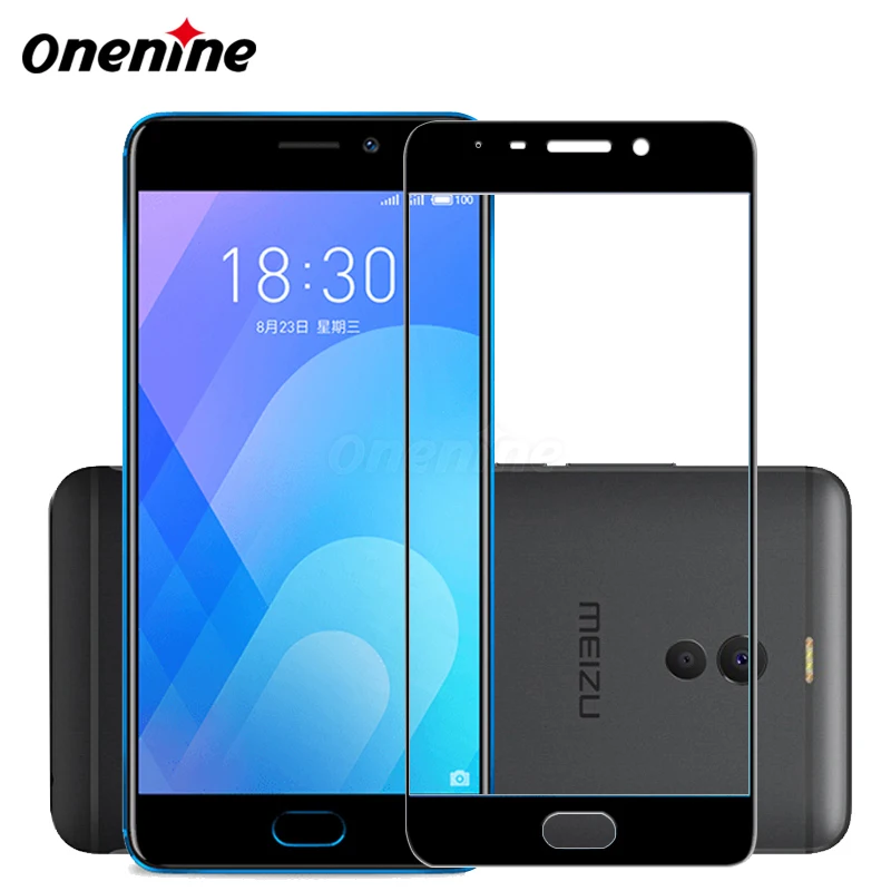 Закаленное стекло Onenine 4D для Meizu M6 Note Защитная пленка экрана с полным покрытием из