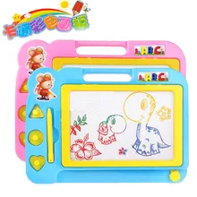 Hn155 Детский Цветной альбом для рисования, обучающая игрушка, магнитная доска для рисования, граффити для младенцев